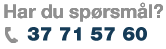 Har du spørsmål? 