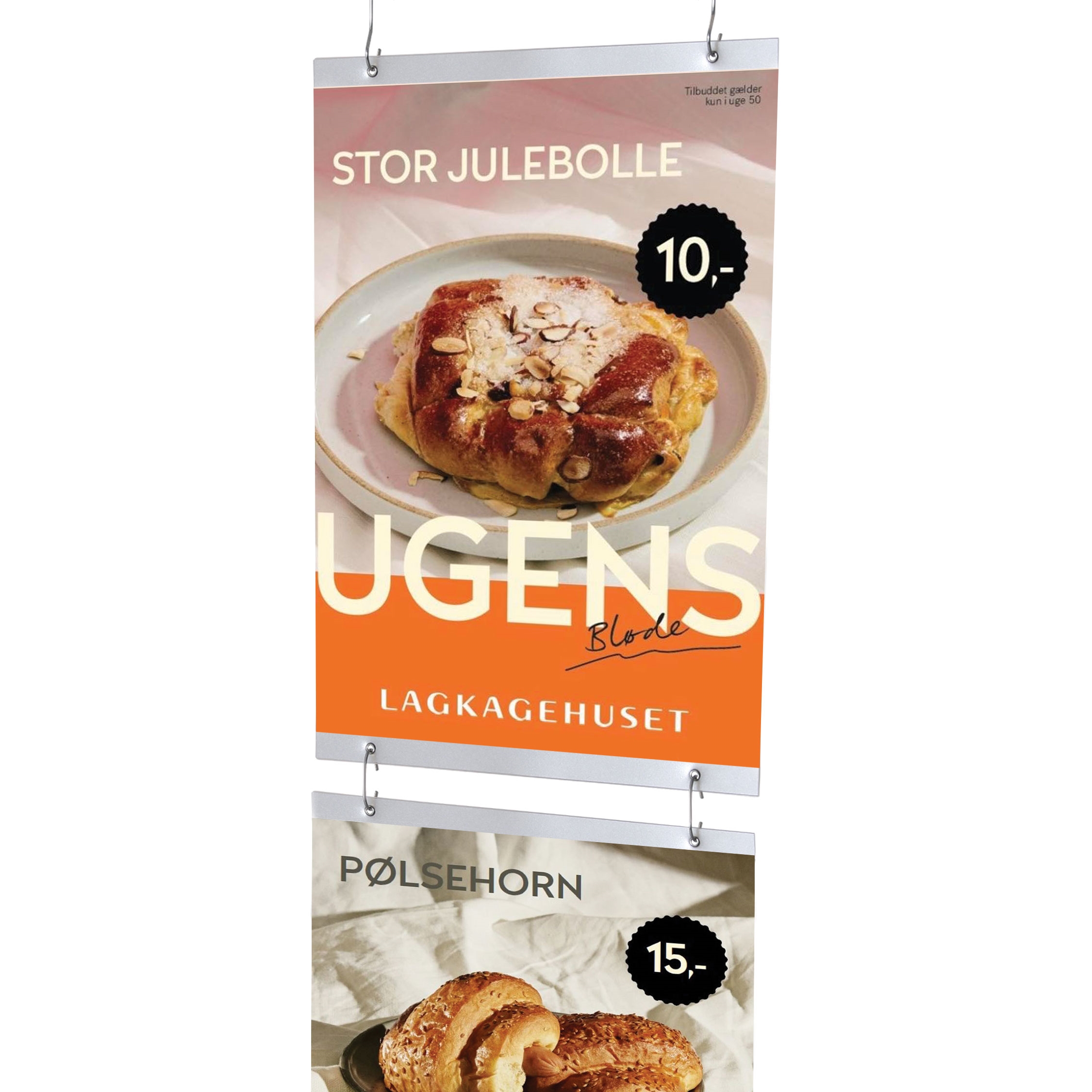 APET Plastlomme med 4 hull - A4