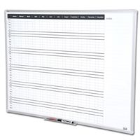 Årsplan whiteboard kalender - 120x90 cm
