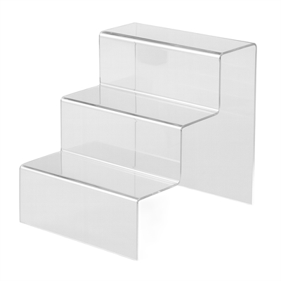 Akryl Display Trappe - 3 Trinn