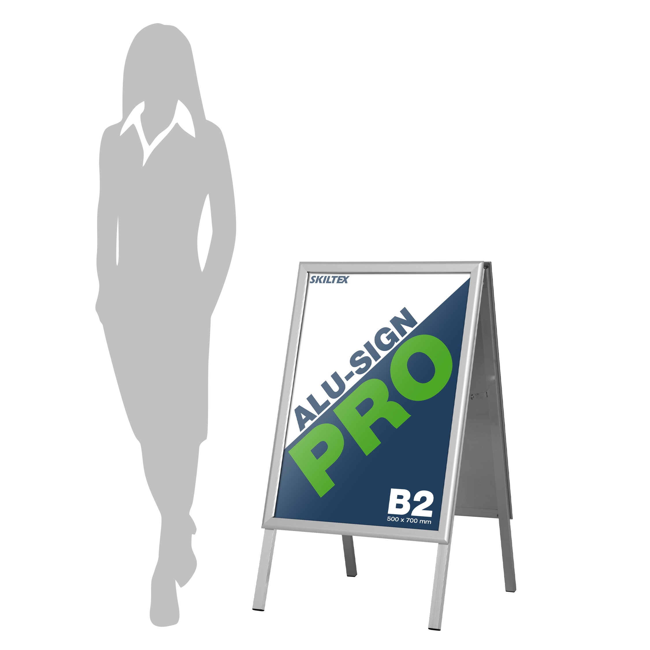 Alu-Sign Pro Gatebukk - 50x70cm