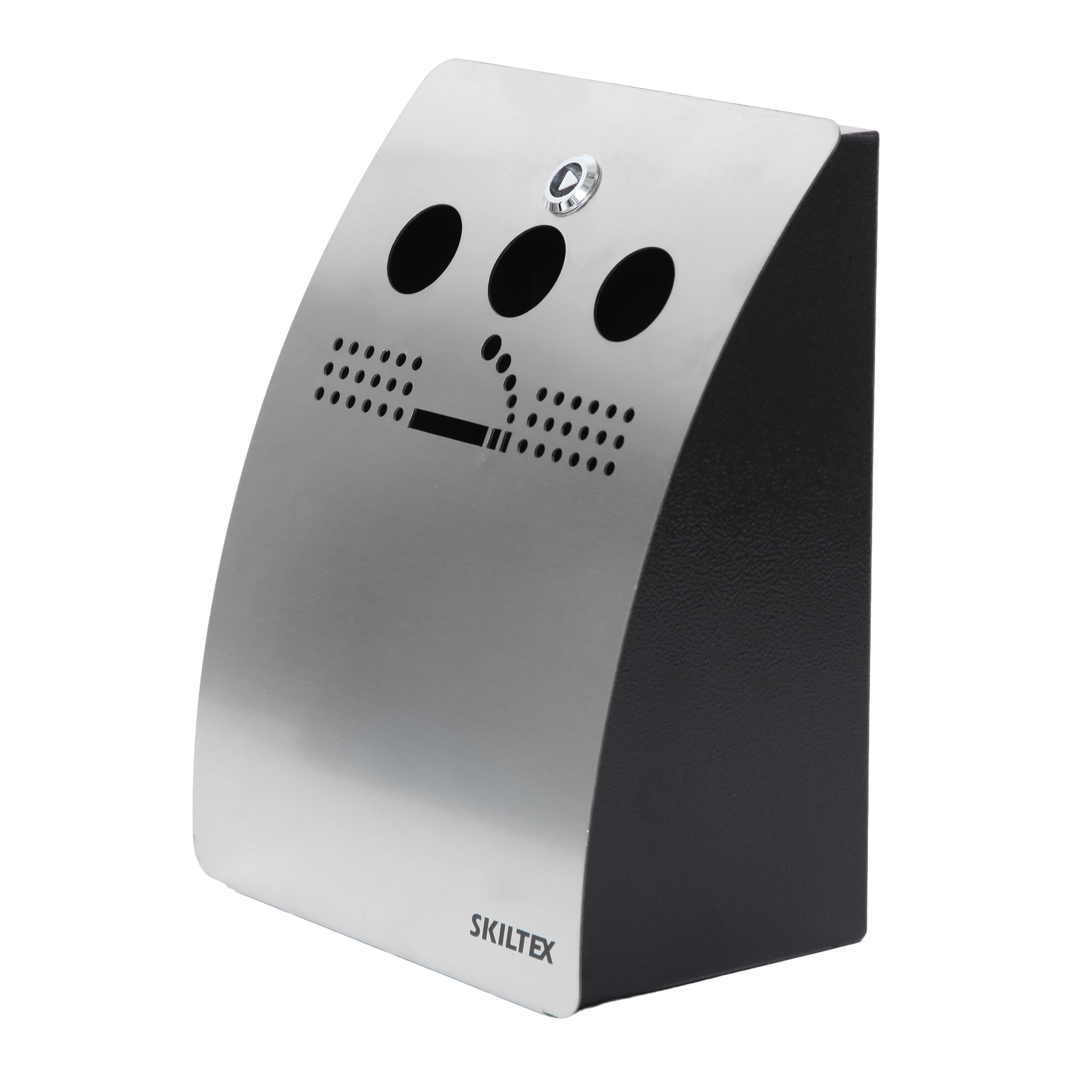 AshMax Diablo utendørs askebeger - Rustfri stålfront