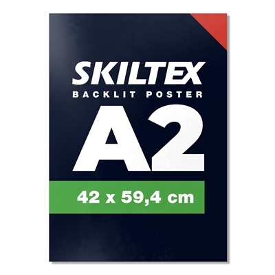 A2 Plakat - Backlight med eget trykk