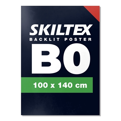 B0 - 100x140 cm Plakat - Backlight med eget tryk