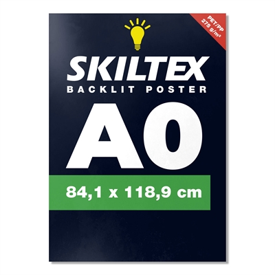 Backlit plakat med eget trykk - A0