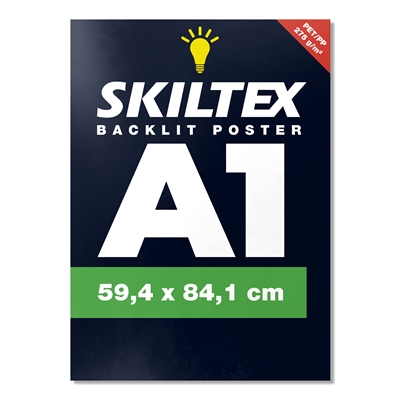 Backlit plakat med eget trykk - A1