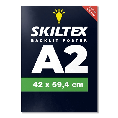 Backlit plakat med eget trykk - A2