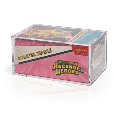 Booster Bundle Display Akryl Boks V2 - Premium 6mm