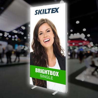 BrightBox Single LED Lysvegg - 100x200 cm - Inkl. Trykk