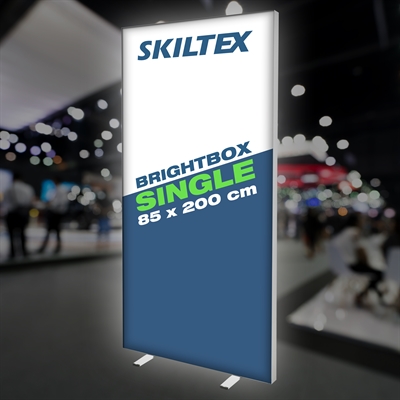 BrightBox Single LED Lysvegg - 85x200 cm - Inkl. Trykk