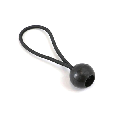 Elastisk stropp med kule - 12 cm