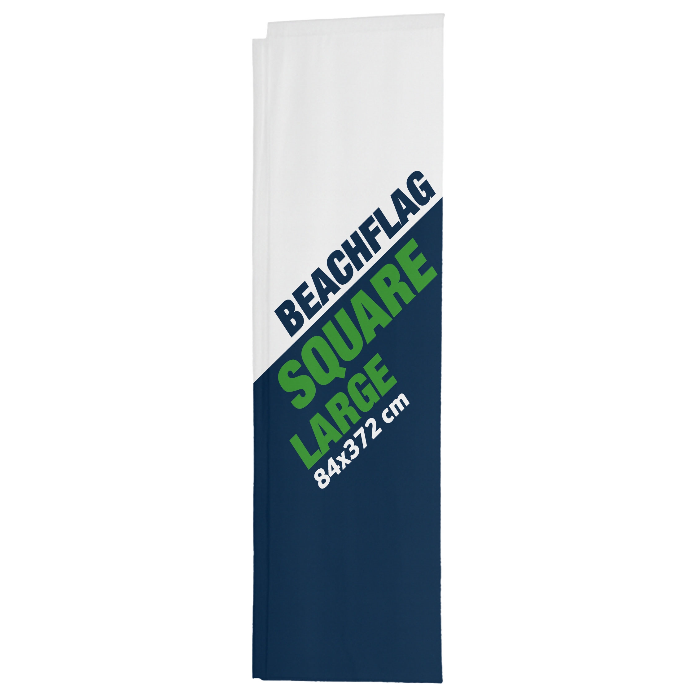 Flagg til Beachflagg Square - LARGE - 84x372 cm