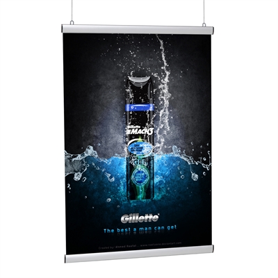 HangPro ekstra sterke posterhenger - 30mm