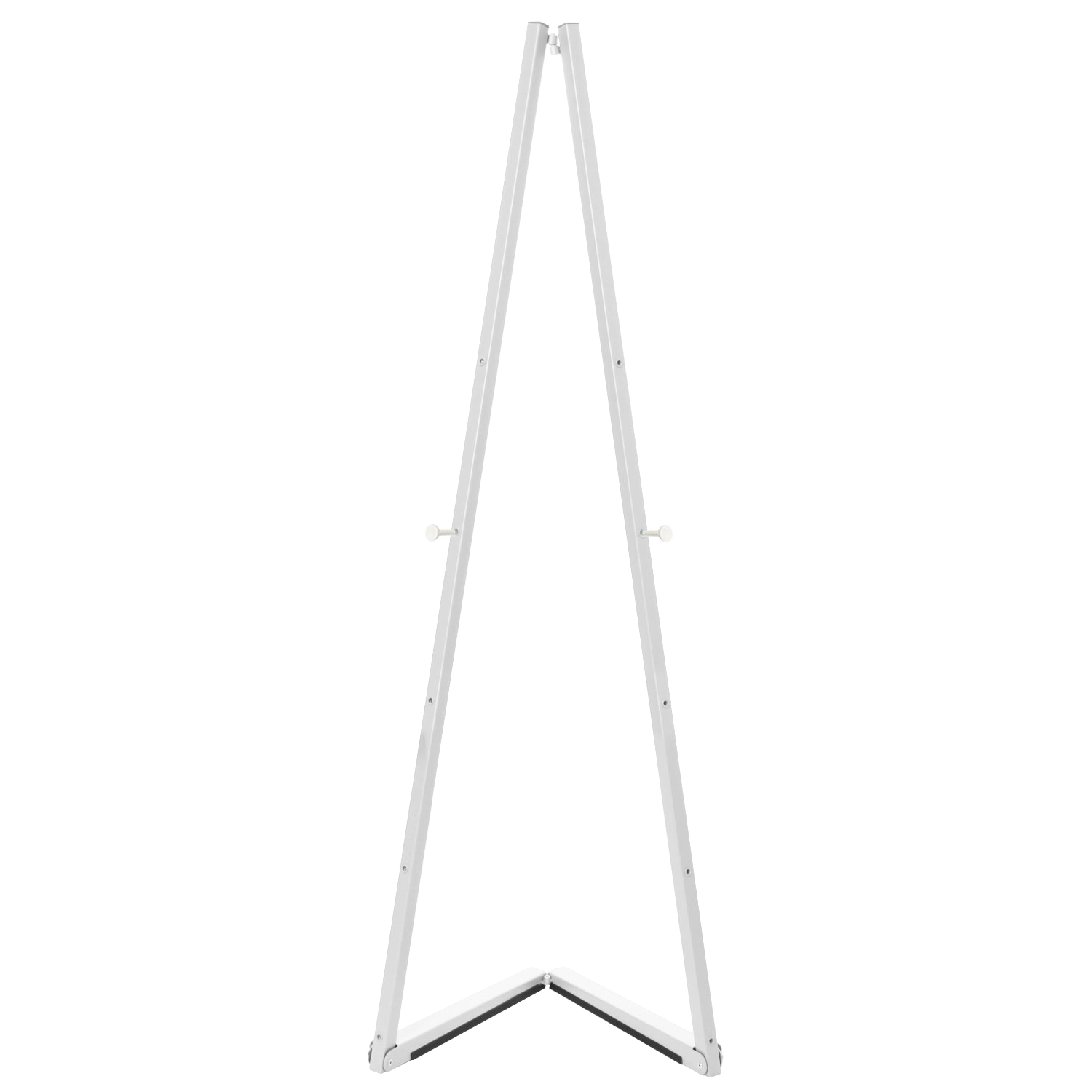 Gulv staffeli til klikkrammer - Hvit