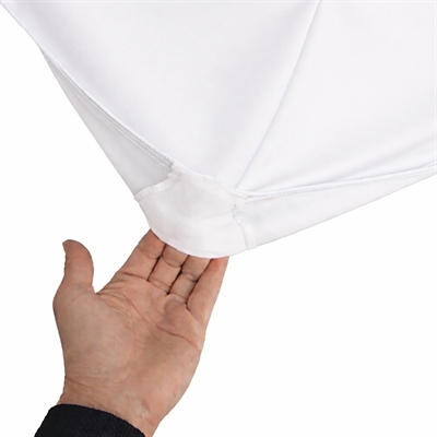 Overtrekk til Ståbord Ø80 cm - Hvit