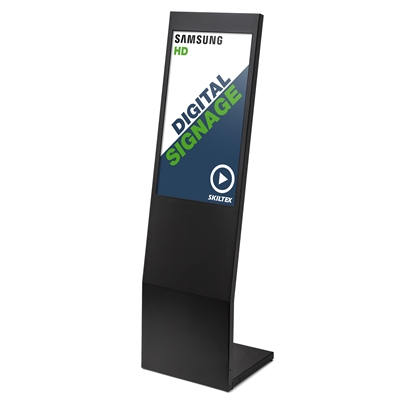 L-Stand Digitalt skilt - Sort
