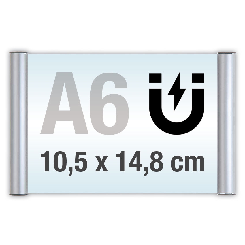 Magnetisk Snap Dørskilt / Veggskilt - A6