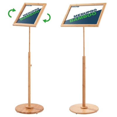 MenuPro Bambus Infostativ