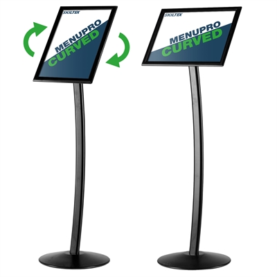 MenuPro Curved Sort Displaystativ