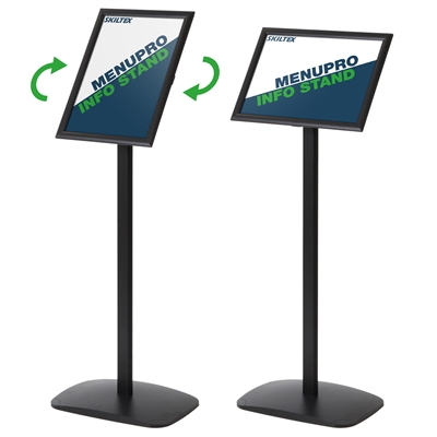 MenuPro Sort Infostativ