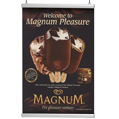 Plakatlister A4 - 21 cm | 22mm klemme-profil