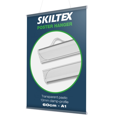 Plast Plakatoppheng A1 - 60 cm | 13 mm klemme-profil