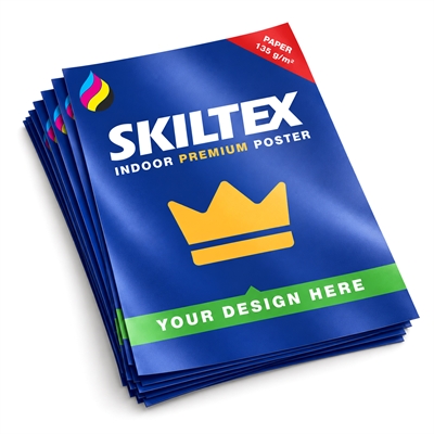 Premium innendørs plakater med eget trykk