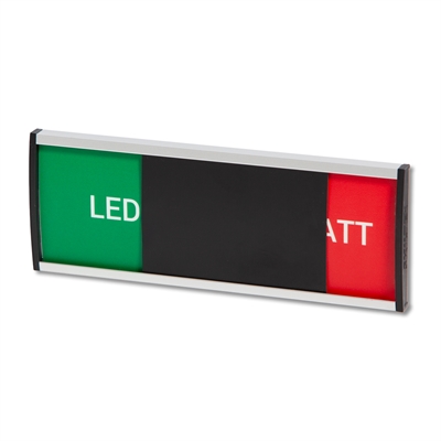 Premium Ledig / opptatt skilt - 52x148mm