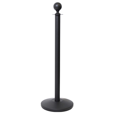 RopePro Ball avsperringsstolpe - Svart