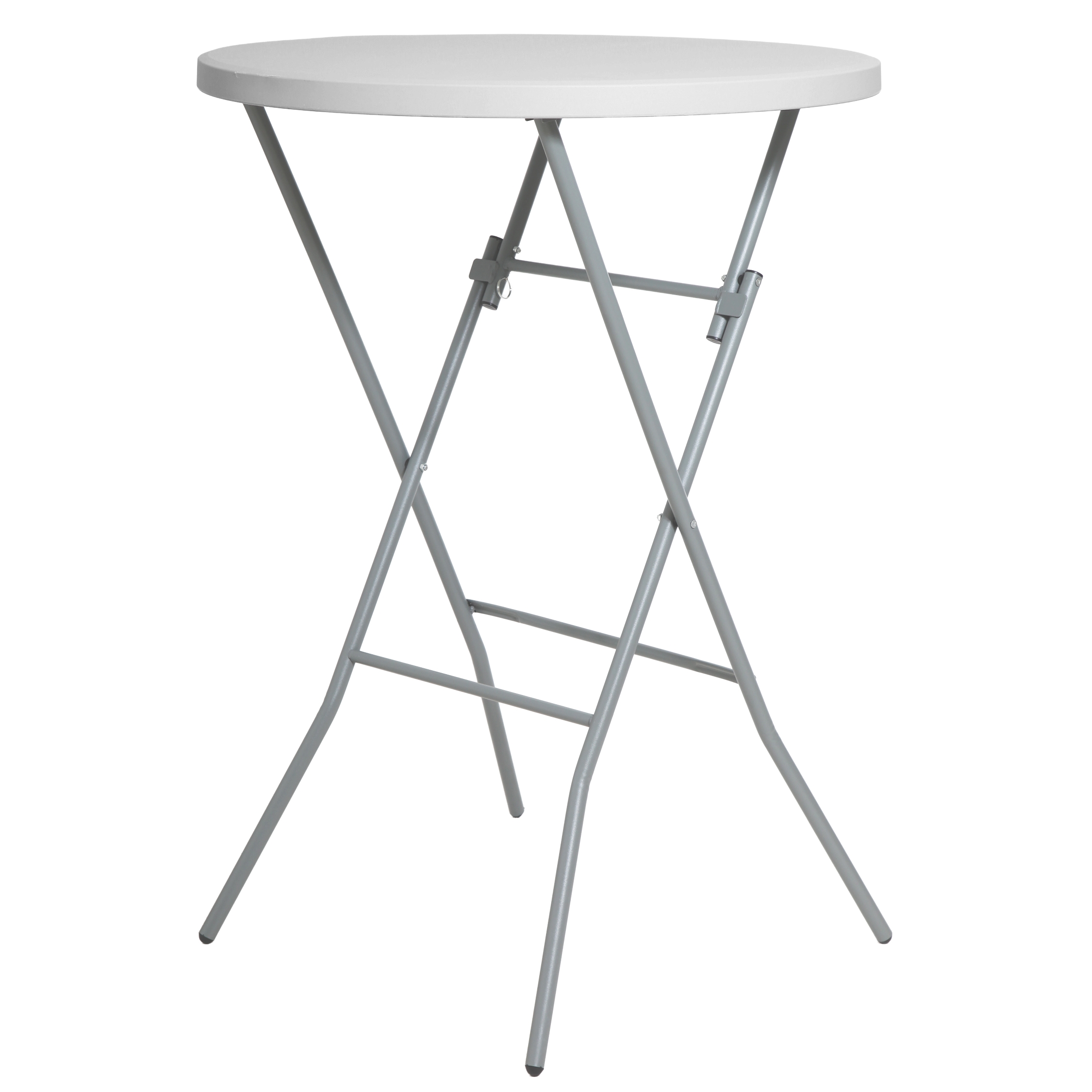 Rundt ståbord / klappbord - Ø80 x 110 cm