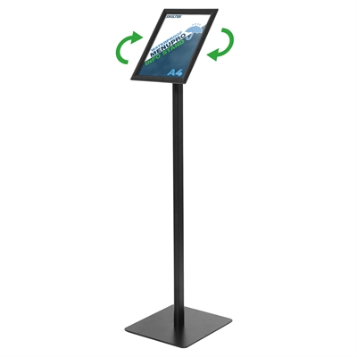 SKILTEX Sort Vanntett Infostand - A4