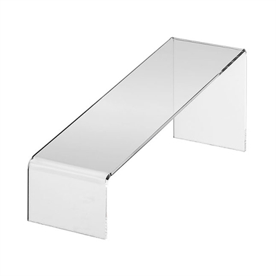 Skrå Akryl Display Bro - 220 x 70 x 45-90 mm