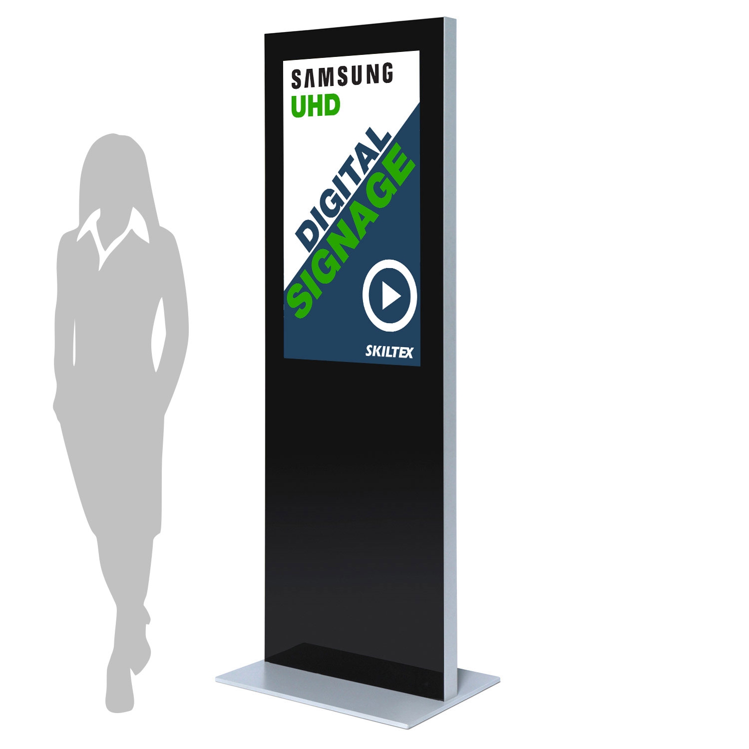 Slim Totem Digital Skilt - 43"