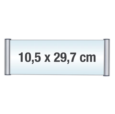 Snap Dørskilt / Veggskilt - 10,5 x 29,7 cm