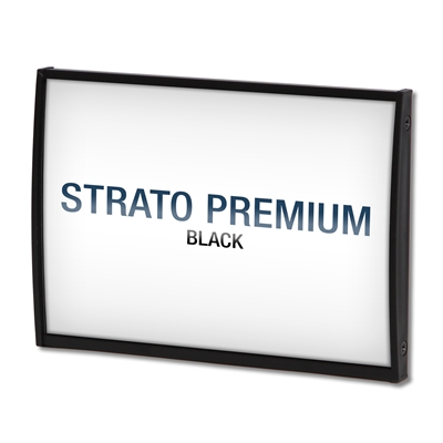 Strato Premium Svart Kontorskilt / Dørskilt