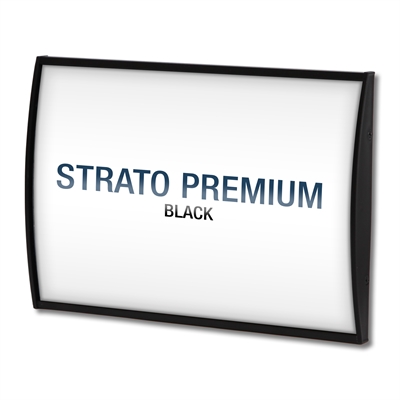 Strato Premium Svart Kontorskilt / Dørskilt - 148x210 mm - A5