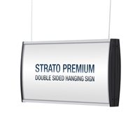Strato Premium Dobbelsidig Nedhengsskilt - 148x600mm