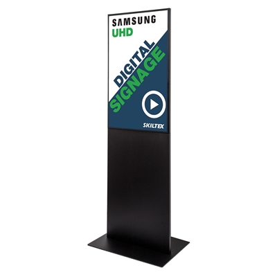 Stream-Line Totem Digital skilt med 43" skjerm - Svart