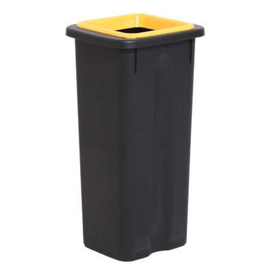 Style søppelbøtte til Avfallssortering 20L - Gul