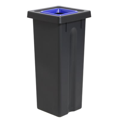 Style søppelbøtte til avfallssortering 53L - Blå