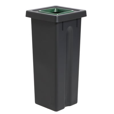 Style søppelbøtte til avfallssortering 53L - Grønn
