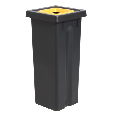 Style søppelbøtte til avfallssortering 53L - Gul