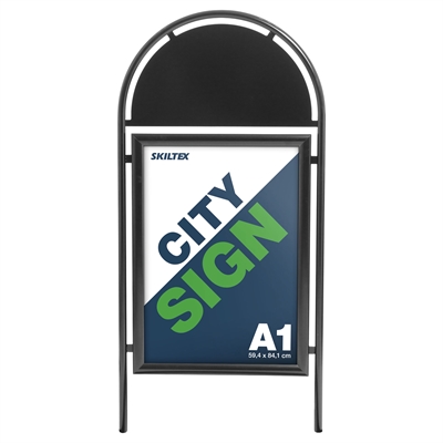 Toppdel til City Sign Gatebukk - svart - A1