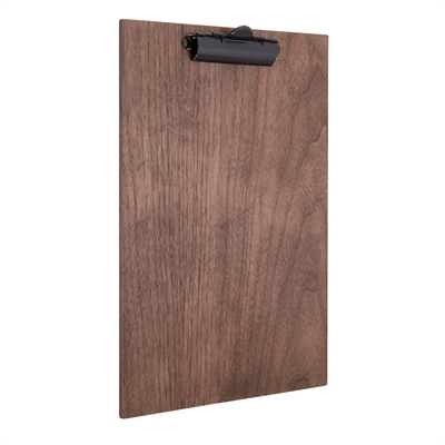 Walnut Skriveplate Menyholder - A4