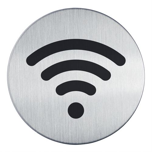 WIFI skilt - Rundt pictogram