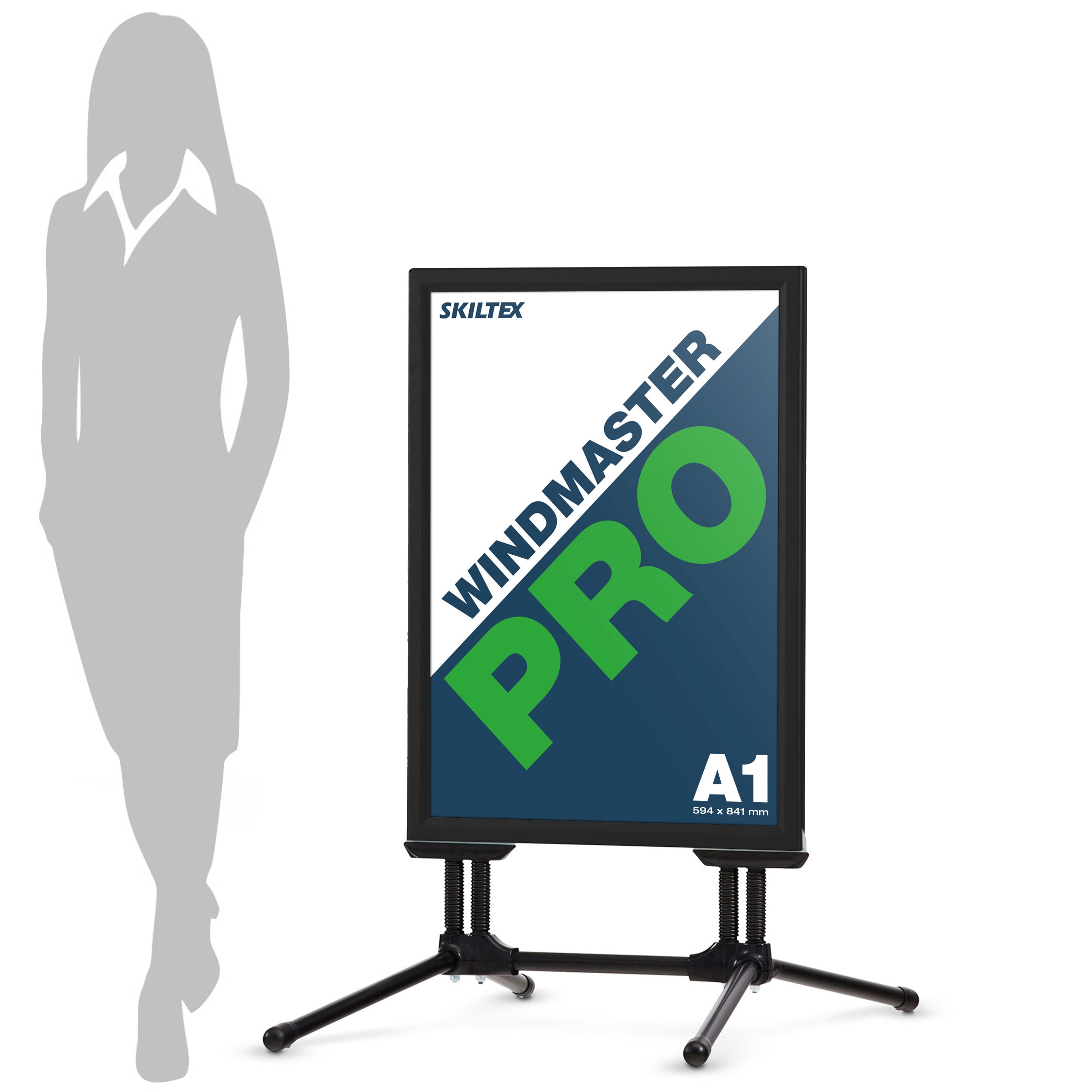 WindMaster Pro Svart Gatebukk - A1