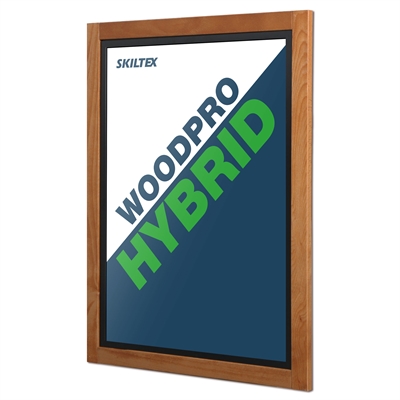 WoodPro Hybrid plakatramme / krittavle til vegg - 50x70 cm