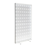 BrightBox Single LED Lysvegg - 100x200 cm - Uten banner