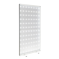 BrightBox Single LED Lysvegg - 100x250 cm - Uten banner