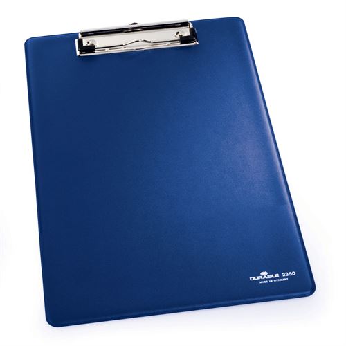 Durable Skriveplate A4 med lomme - Blå